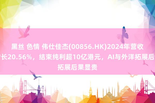 黑丝 色情 伟仕佳杰(00856.HK)2024年营收同比增长20.56%，结束纯利超10亿港元，AI与外洋拓展后果显贵