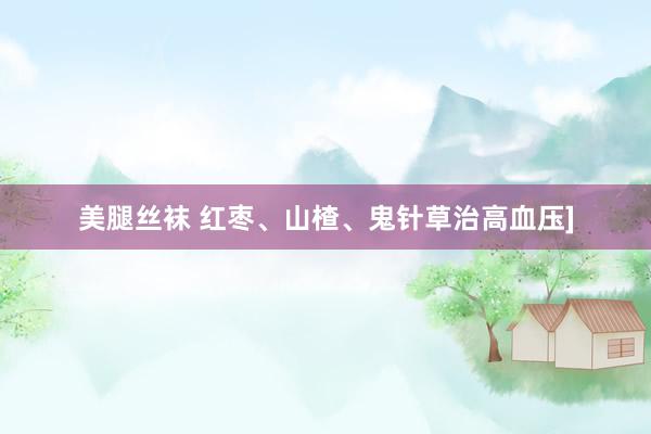 美腿丝袜 红枣、山楂、鬼针草治高血压]