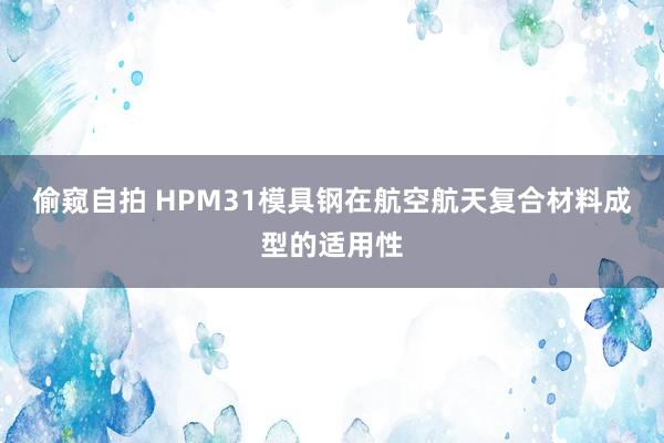 偷窥自拍 HPM31模具钢在航空航天复合材料成型的适用性